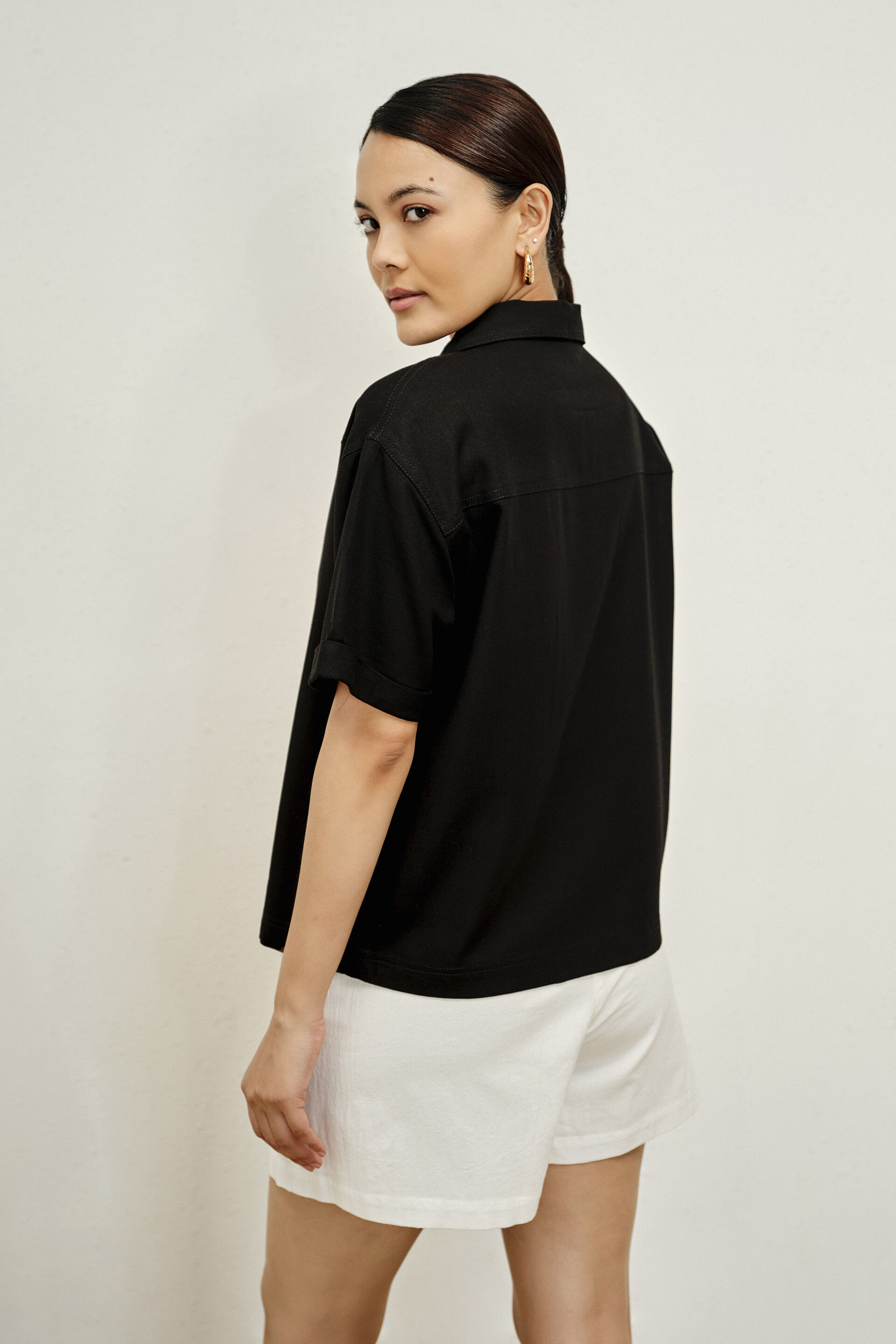Barbara Black Jacket, Black, image 5